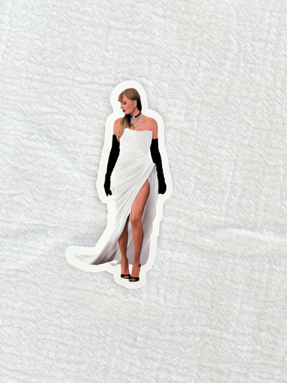 The Manuscript Dress Sticker (With Facial Features)