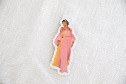 Afterglow Dress Magnetic Bookmark