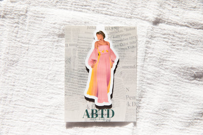 Afterglow Dress Magnetic Bookmark