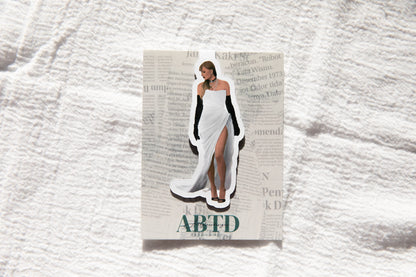 The Manuscript Dress Magnetic Bookmark (With Facial Features)