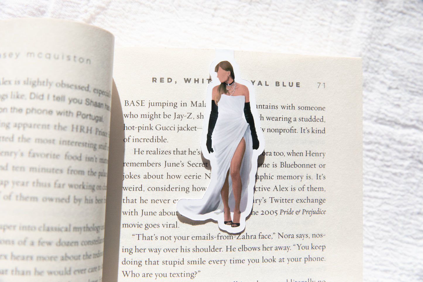 The Manuscript Dress Magnetic Bookmark