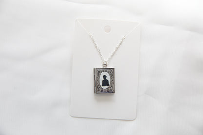 The Manuscript Book Necklace