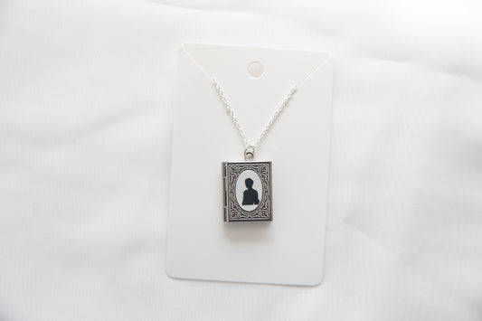 The Manuscript Book Necklace