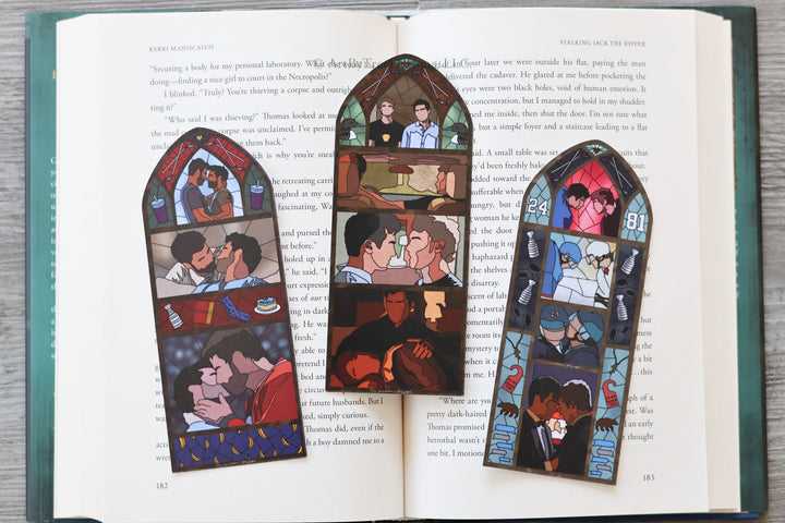 Game Changer (HR) Stained Glass Bookmark Set