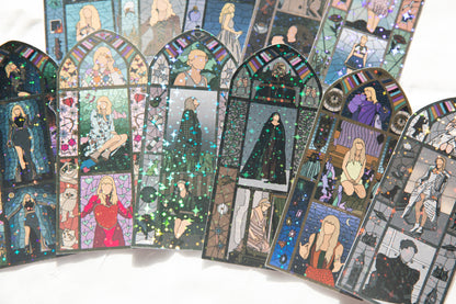 Stained Glass Eras Bookmark Vault