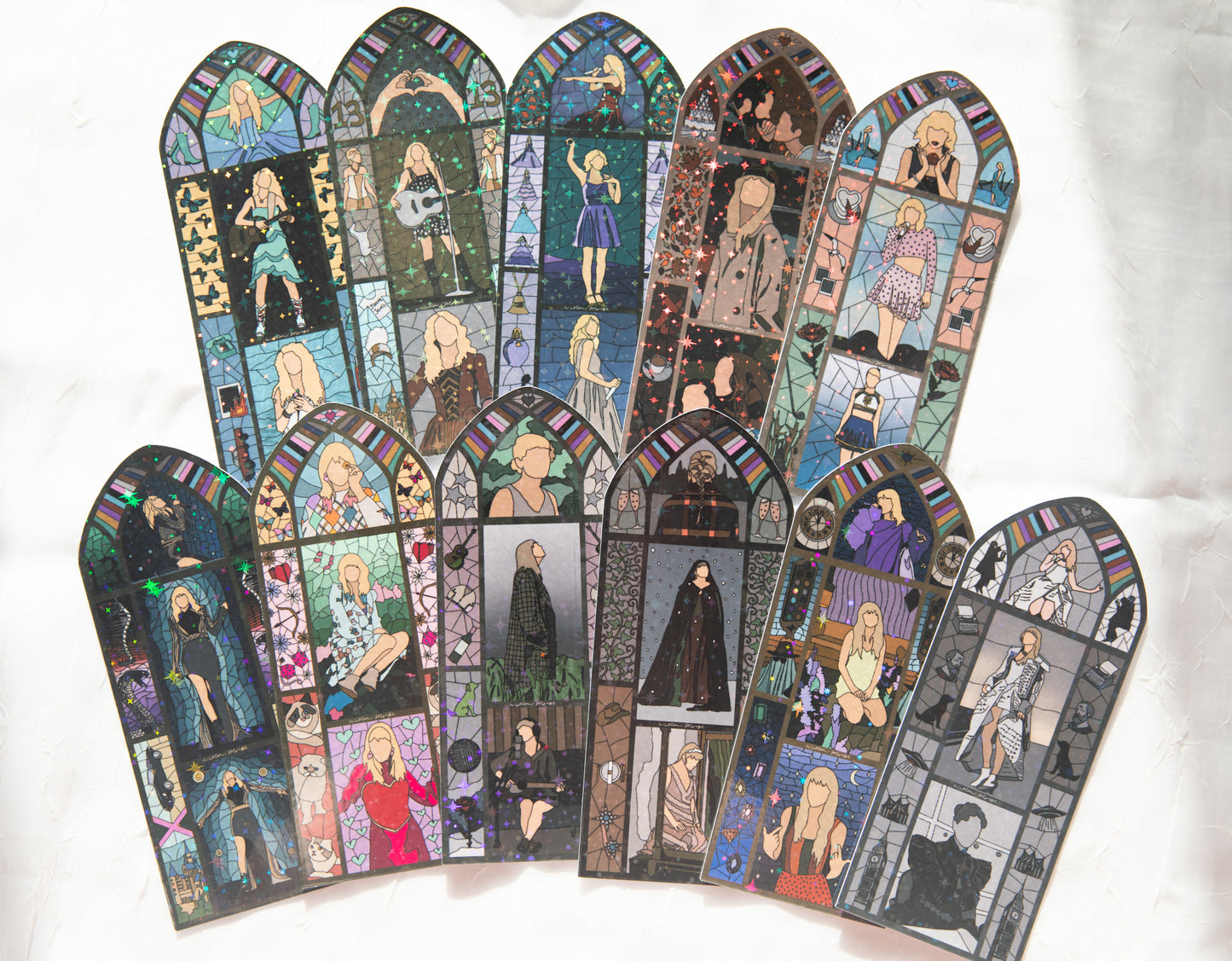 Stained Glass Eras Bookmark Vault