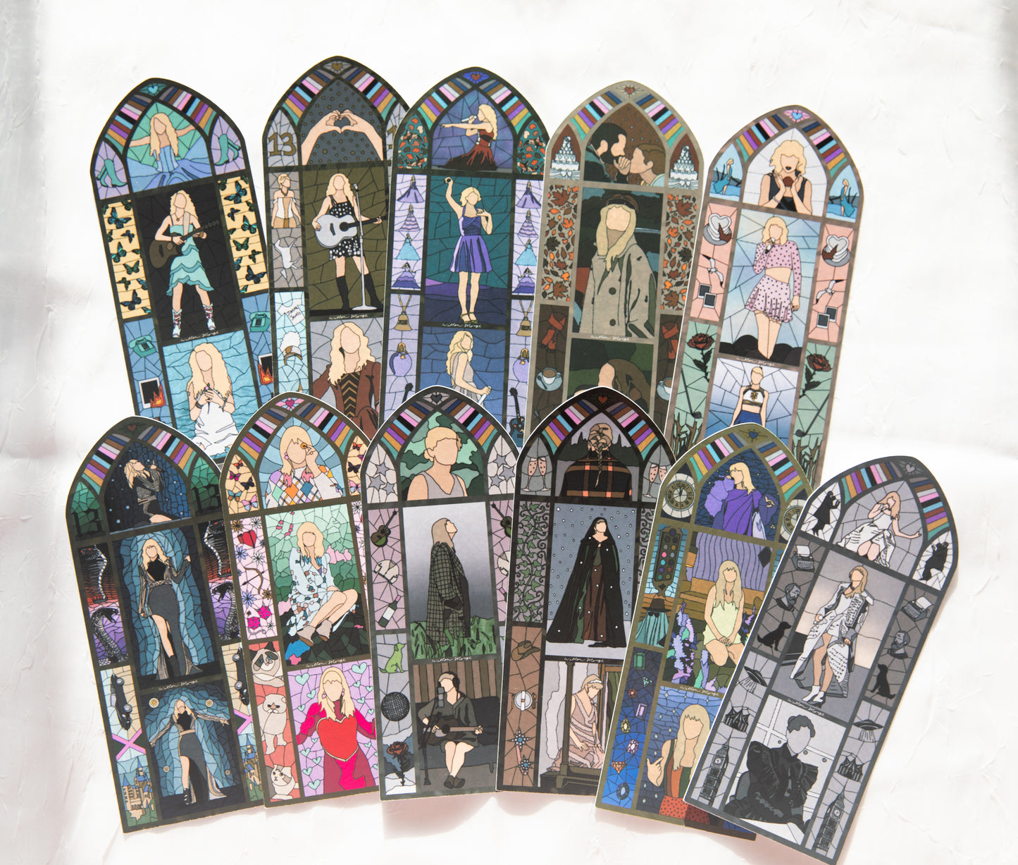 Stained Glass Eras Bookmark Vault