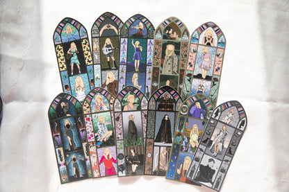 Stained Glass Eras Bookmark Vault