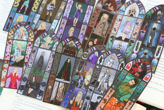 Stained Glass Eras Bookmark Vault