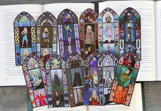 Stained Glass Eras Bookmark Vault