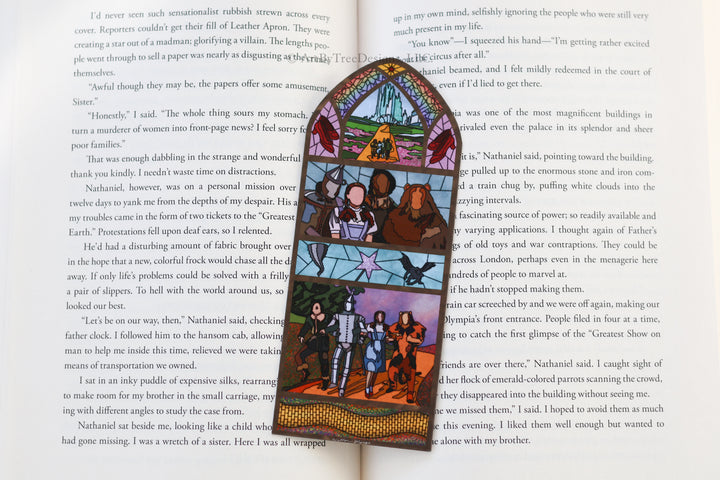 Wizard of Oz Stained Glass Bookmark