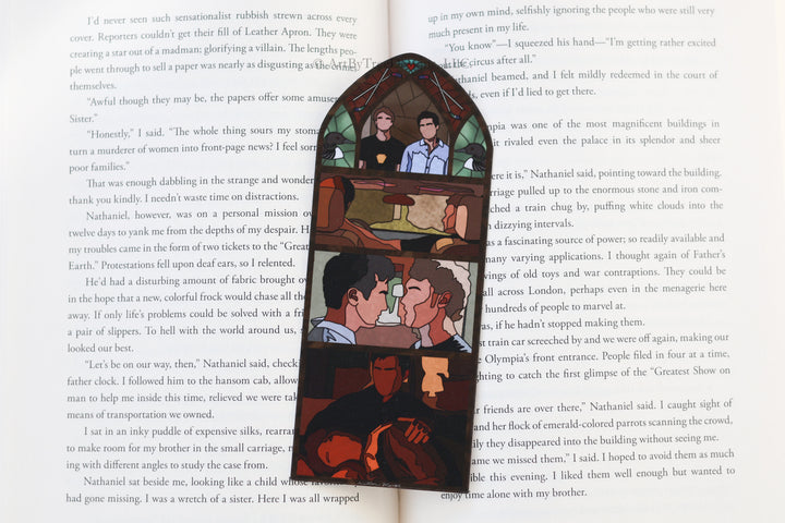 The Cottage (HR)  Stained Glass Bookmark