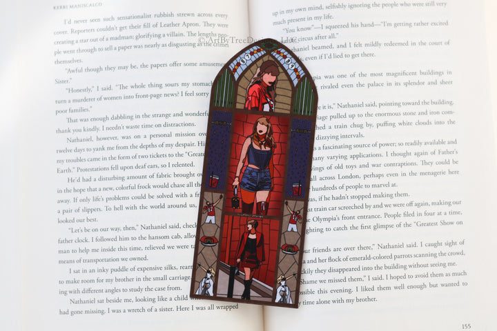 Waglor Stained Glass Bookmark