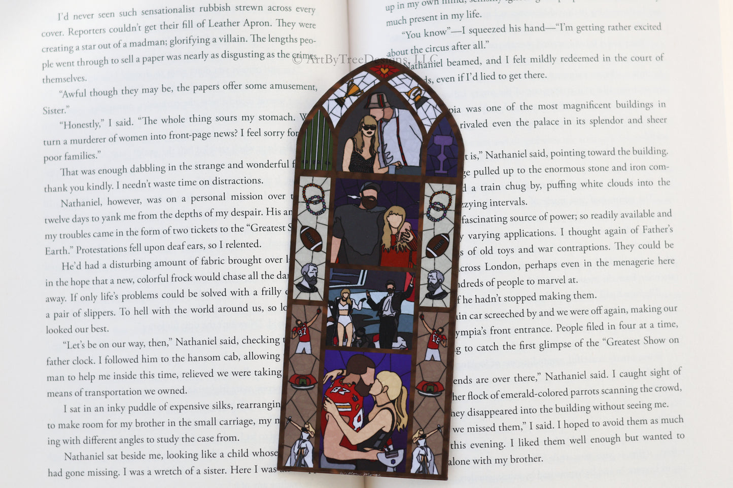 So High School Stained Glass Bookmark