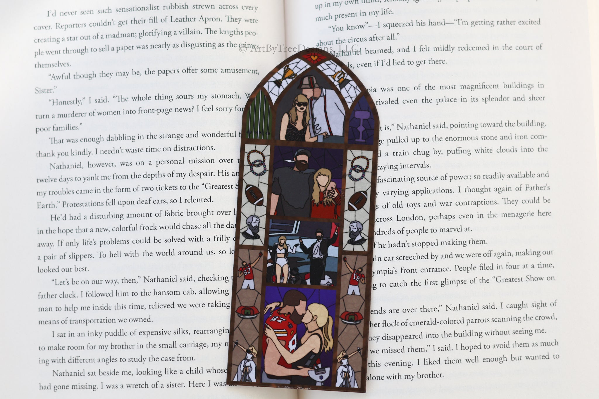 So High School Stained Glass Bookmark