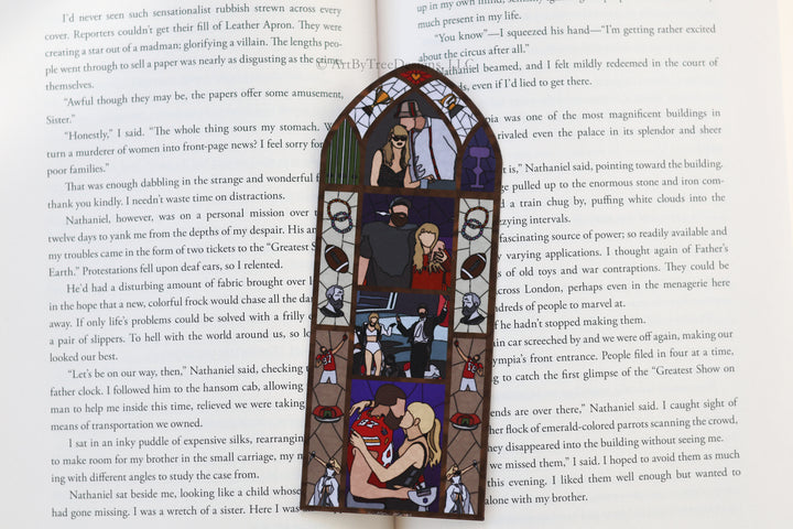 So High School Stained Glass Bookmark