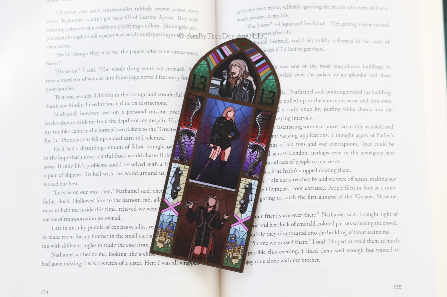 Rep Tour Version 2 Stained Glass Bookmark