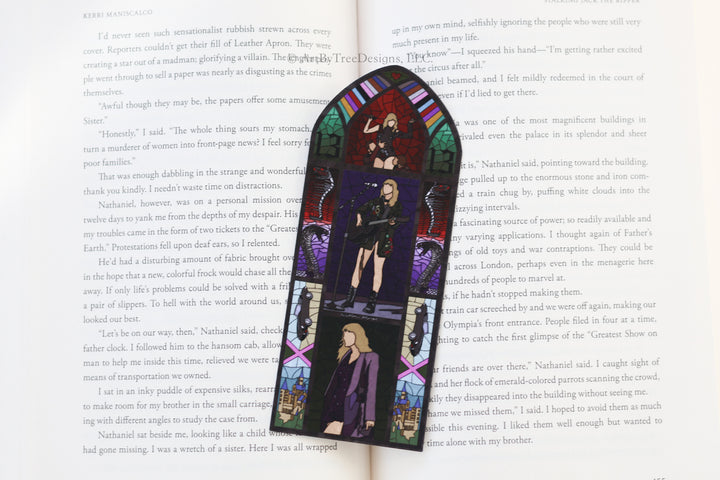 Rep Tour Stained Glass Bookmark