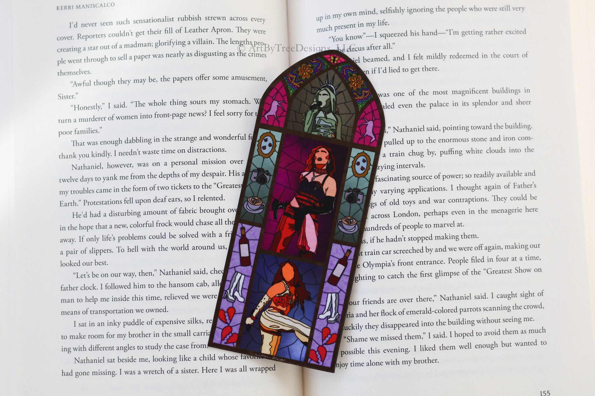 Midwest Princess Stained Glass Bookmark