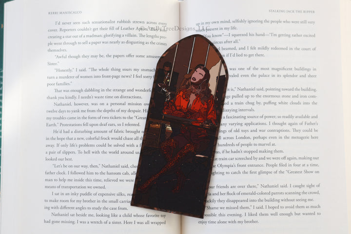 Karma Stained Glass Bookmark