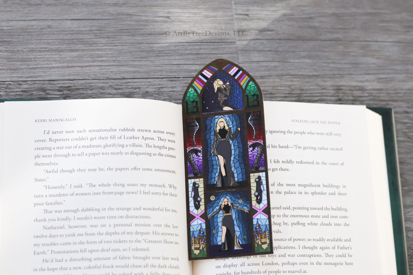 Reputation Stained Glass Bookmark