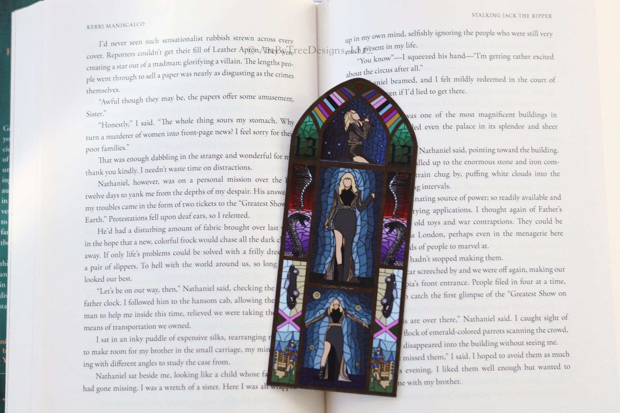 Reputation Stained Glass Bookmark