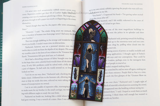 Reputation Stained Glass Bookmark