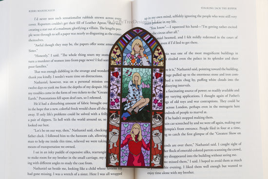 Lover Stained Glass Bookmark