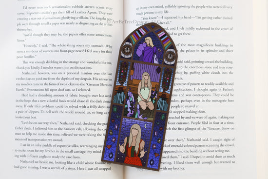 Midnights Stained Glass Bookmark