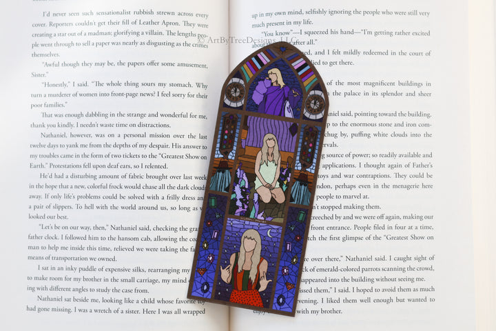 Midnights Stained Glass Bookmark