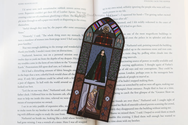 Evermore Stained Glass Bookmark