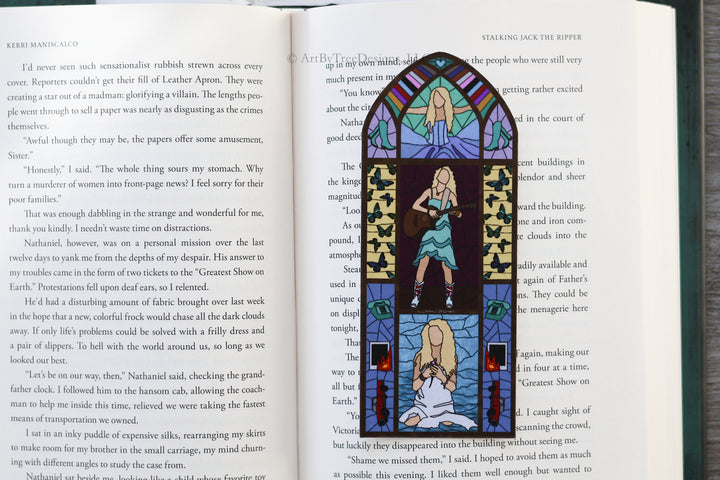 TS Debut Stained Glass Bookmark