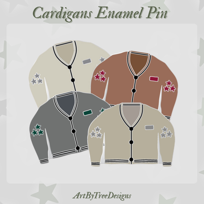 Cardigans Enamel Pin PREORDER