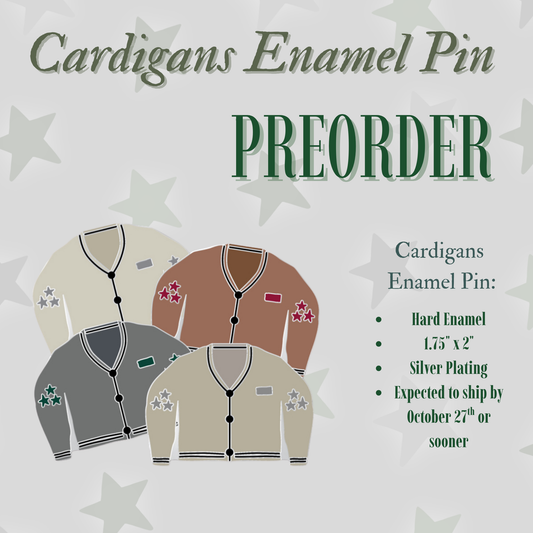 Cardigans Enamel Pin PREORDER