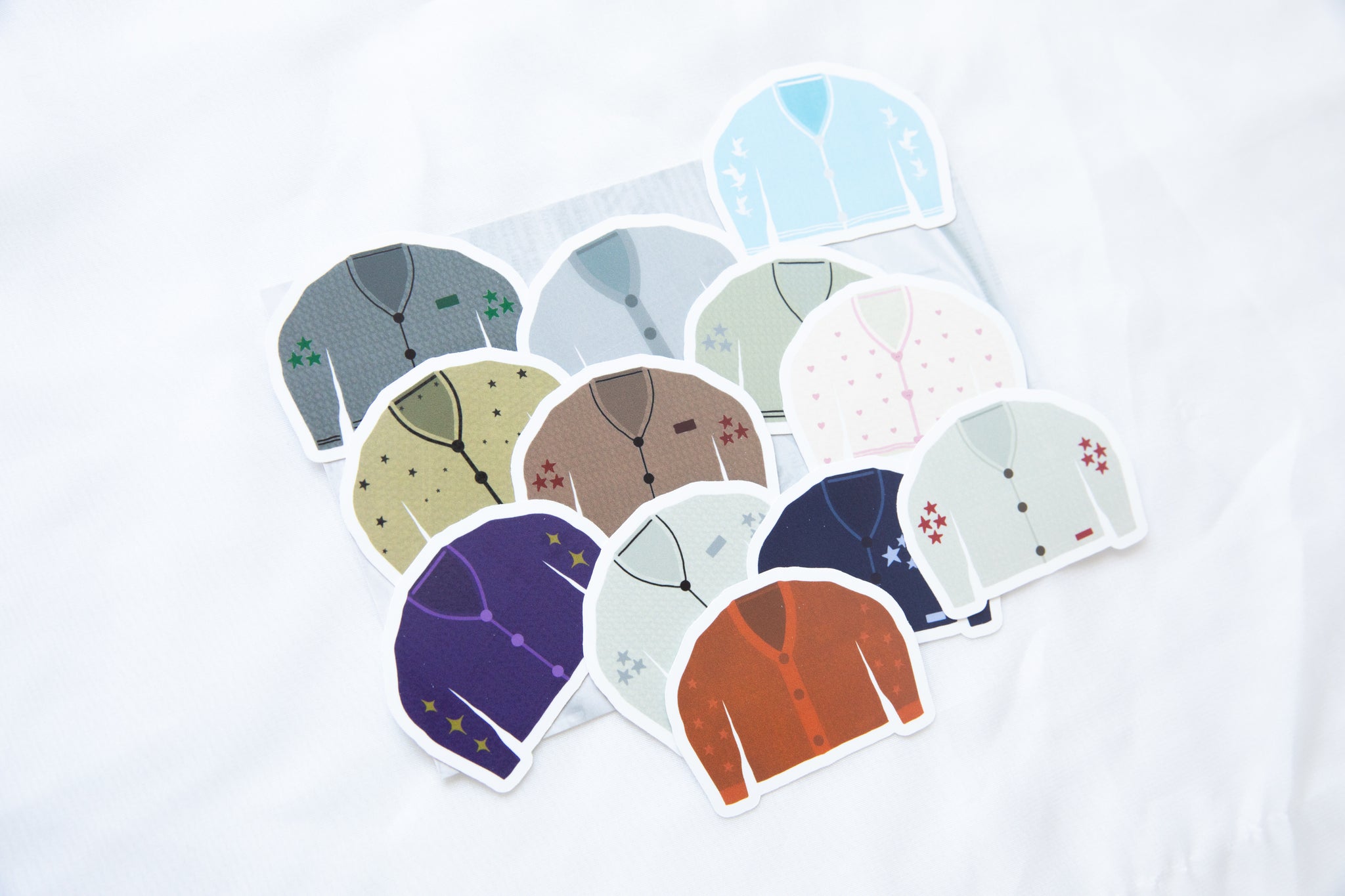 Cardigans Sticker Set