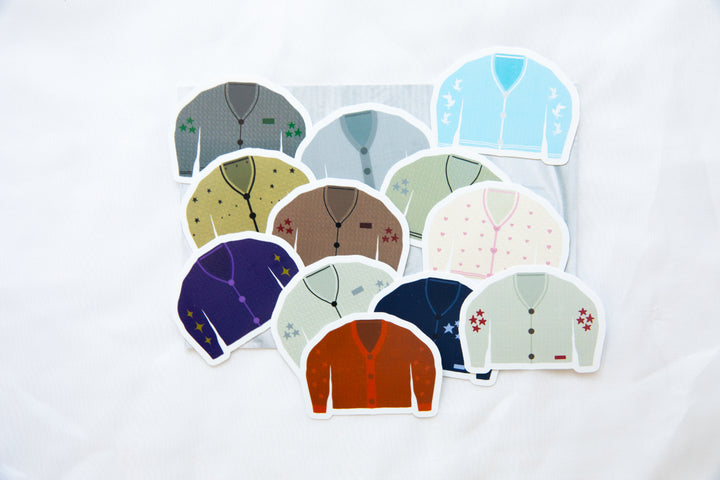 Cardigans Sticker Set