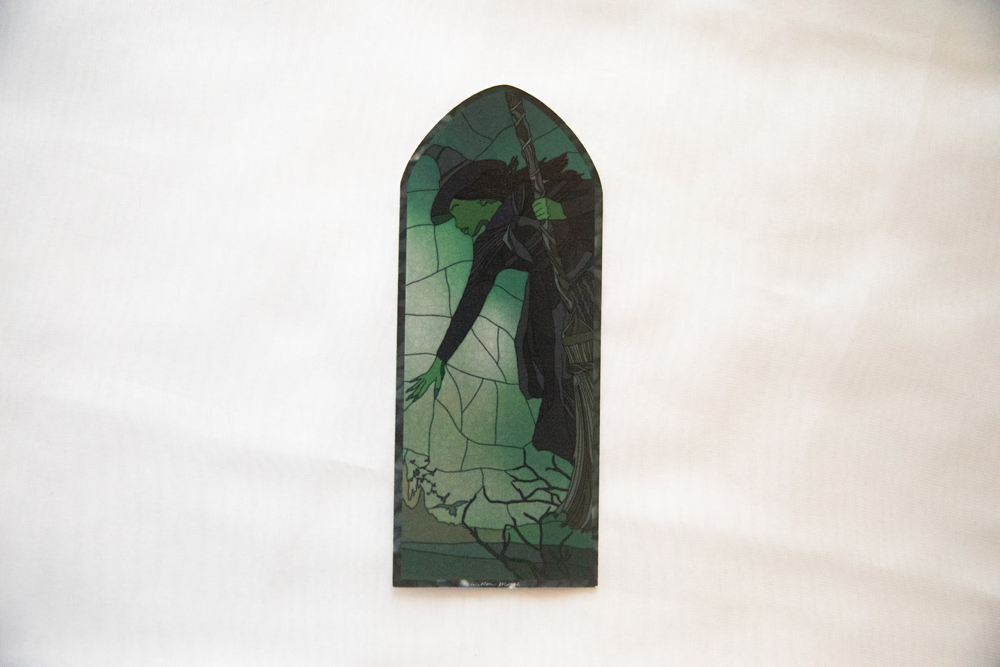 Elphaba Stained Glass Bookmark