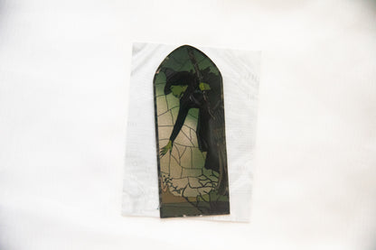 Elphaba Stained Glass Fridge Magnet