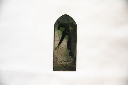 Elphaba Stained Glass Fridge Magnet