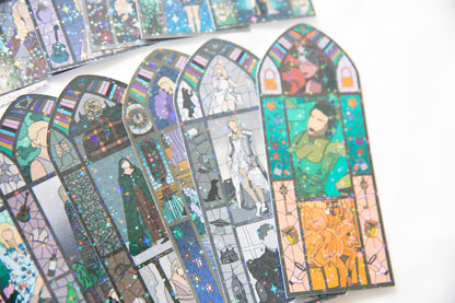 Stained Glass Eras Bookmark Vault