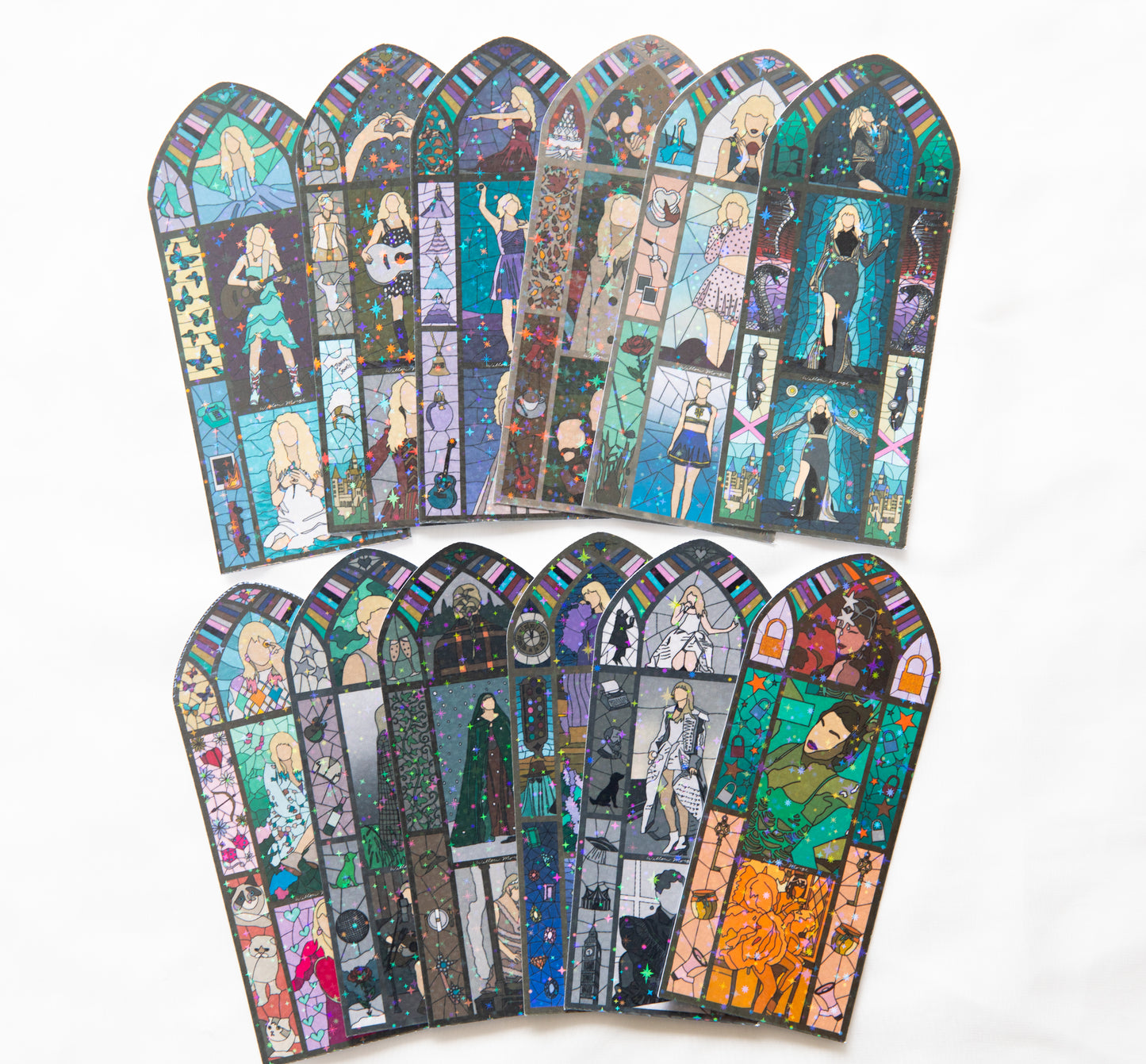 Stained Glass Eras Bookmark Vault