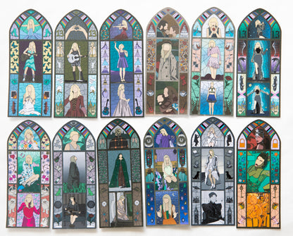Stained Glass Eras Bookmark Vault
