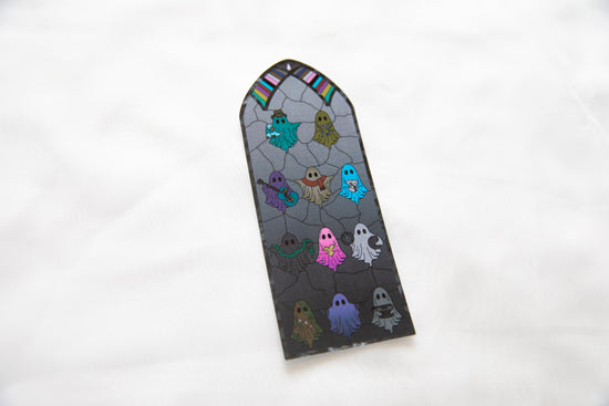 Eras Ghosts Stained Glass Bookmark