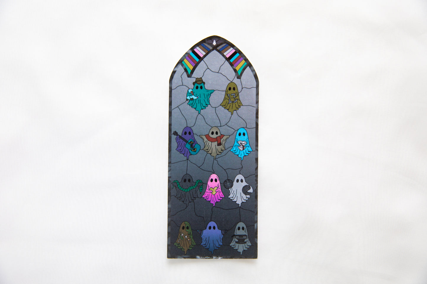 Eras Ghosts Stained Glass Bookmark