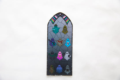 Eras Ghosts Stained Glass Bookmark