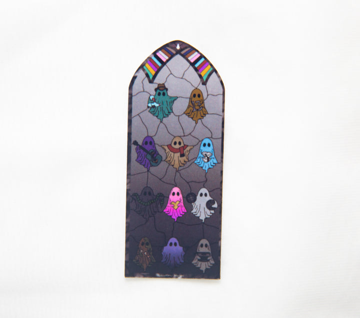 Eras Ghosts Stained Glass Sticker