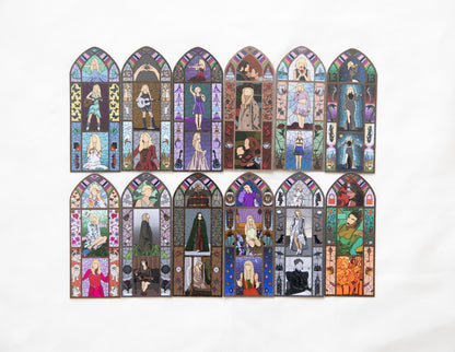 Stained Glass Eras Fridge Magnet Vault
