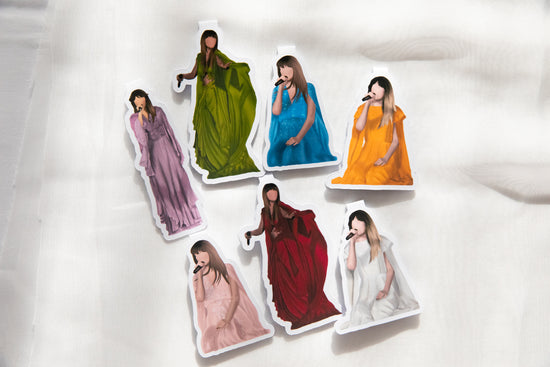 Folklore Outfit Magnetic Bookmarks
