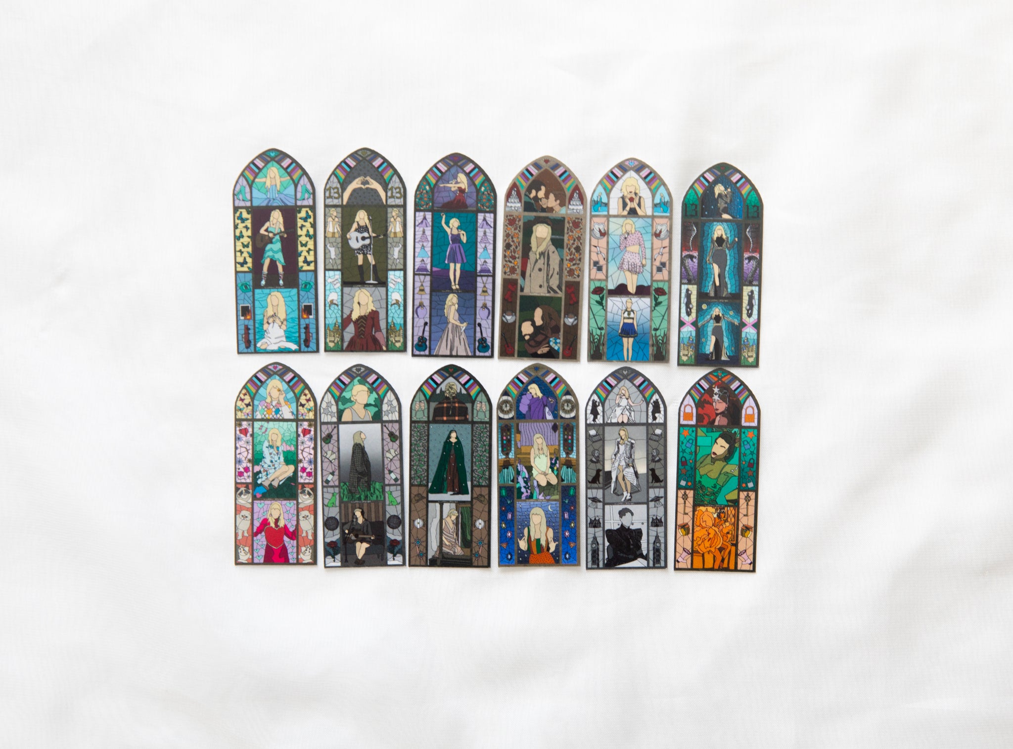 2.5" Stained Glass Eras Sticker Vault