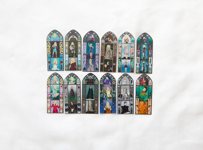 2.5" Stained Glass Eras Sticker Vault